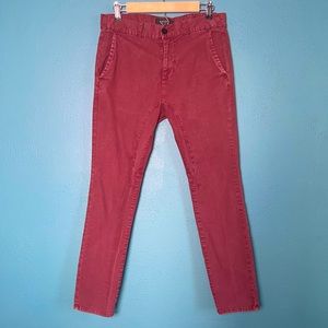 PacSun Burgundy Skinny 30 X 30 Men’s Pants
